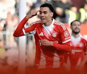 凯恩轮休拜仁照样5比0狂胜，单赛季105球破百年纪录，德甲冠军悬念彻底终结